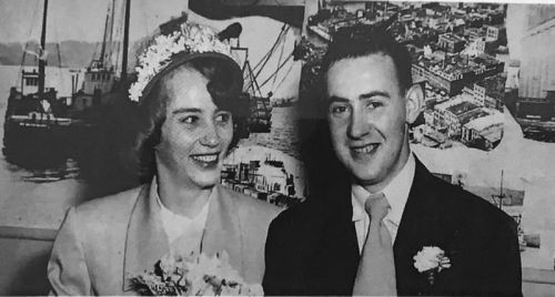 Tom & Eileen Christenson celebrate their 70th Wedding Anniversary at Lanark Lodge in Perth.